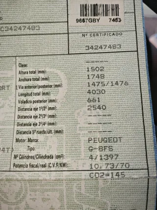 Peugeot 207 2008