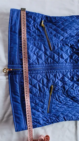 Chaleco Antea Azul Talla 44