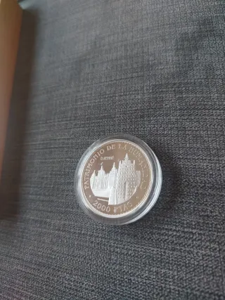 Colección 5 Monedas Plata 2000 Pesetas España