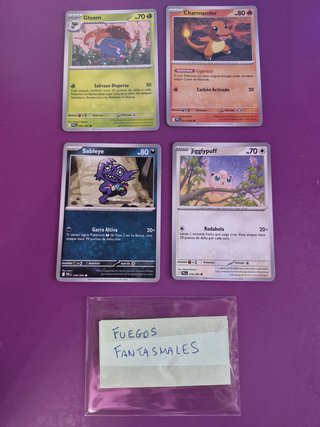 Pokémon cartas coleccionables