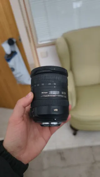 Cámara Nikon D80 + 3 objetivos