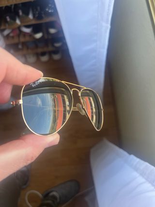 Gafas de sol Ray-Ban Aviator doradas