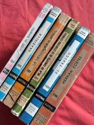 LOTE 6 LIBROS NOVELAS LITERATURA CLASICA MUNDIAL