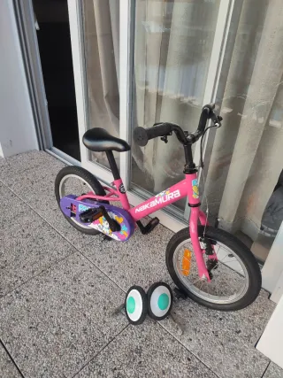 Bicicleta Infantil Nakamura 14 con Ruedines
