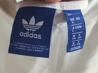 Vestido Adidas Blanco Transparente