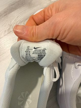 Zapatillas Nike Blancas Talla 40 Nuevas