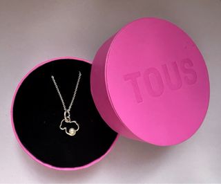 Colgante Tous Motivo Perla Plata