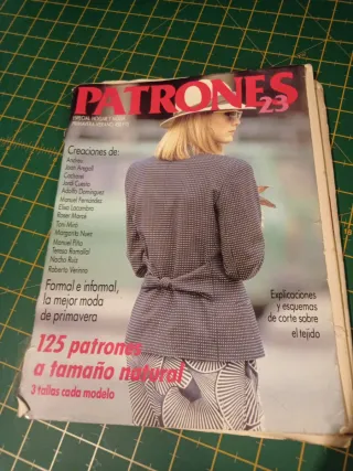 Pack cuatro revistas Patrones