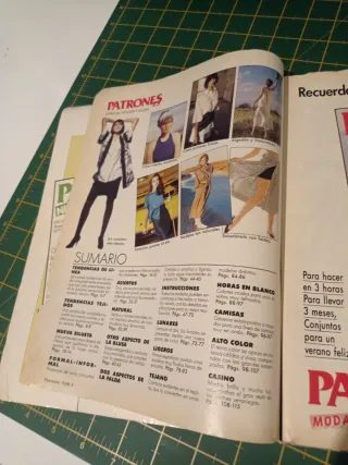 Pack cuatro revistas Patrones