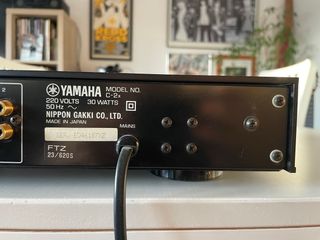 Previo Pre-amplificador Yamaha C-2X Negro