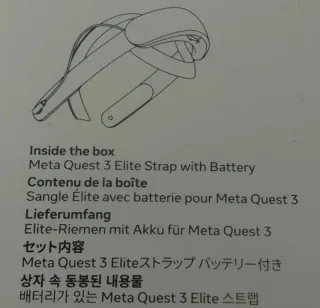 Meta Quest 3 Correas Originales (Pack 4)