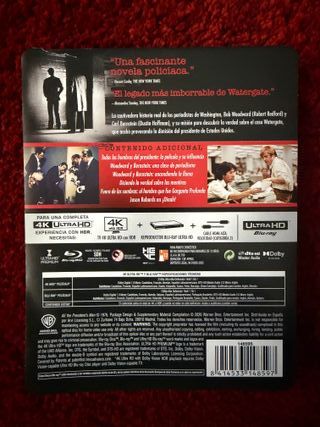 Steelbook All The President's Men 4K UHD