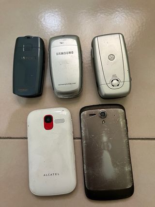 Set 5 Telefoni Vintage Samsung Huawei Motorola