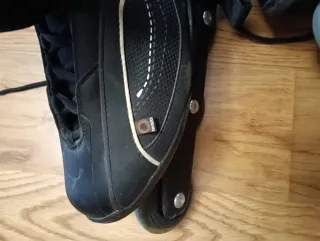 Patines en línea 4 ruedas negros