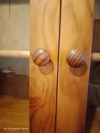 PRECIO NEGOCIABLE Mueble Vitrina Madera