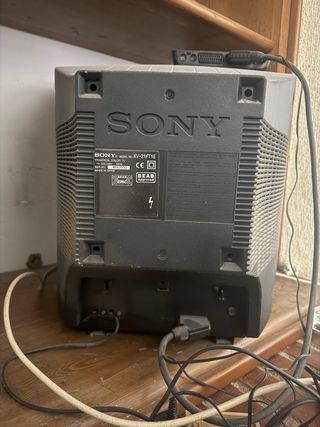 TV Sony Trinitron 21 Retro Gaming