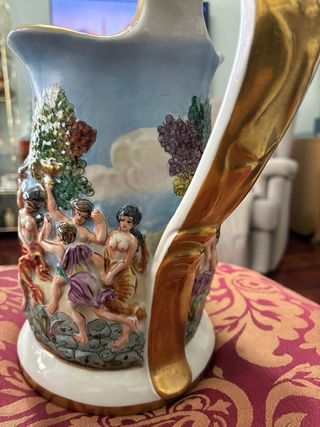 Jarra Bacanal Porcelana J.M. Alvarez