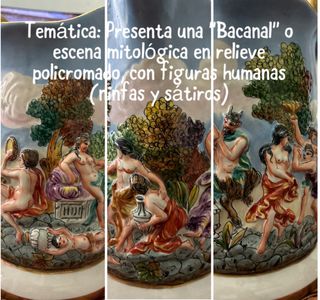 Jarra Bacanal Porcelana J.M. Alvarez