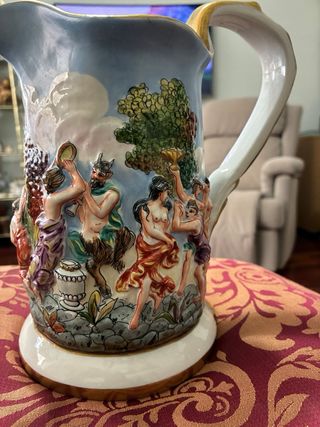 Jarra Bacanal Porcelana J.M. Alvarez