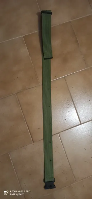 Cinturón militar verde