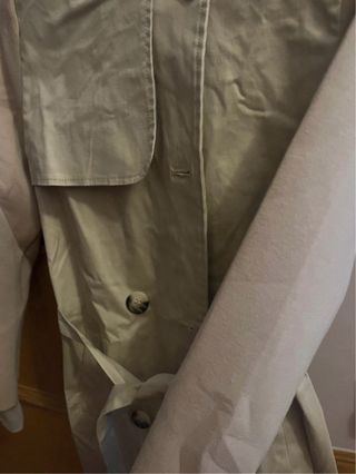 Gabardina Lovely Brand Beige Niña