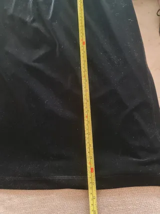 JOYA VINTAGE Terciopelo Negro "Llamaradas" BCN T.U