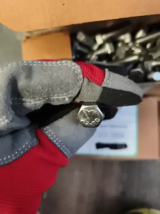 3 Cajas Tornillos Inox DIN 933 M8x25