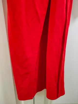 SHEIN - Vestido rojo cruzado