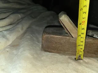 Cepillo carpintero madera vintage,con cuchilla