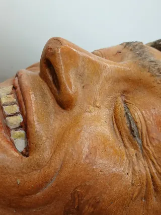 Cabeza de Escultura Detallada