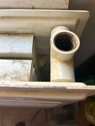 Radiador de chapa blanco