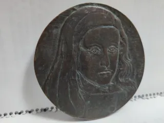 Medalla Bronce Juan Carreño de Miranda Camín
