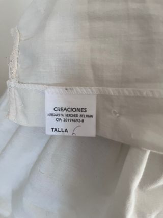 Cancán Fallera niña talla 6