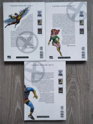Patrulla X 1, 2 y 3. Biblioteca El Mundo. B/N
