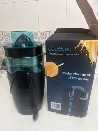 Cecotec Exprimidor Eléctrico Zitrus TowerAdjust