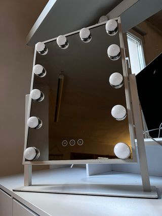 Espejo Maquillaje con Luces LED