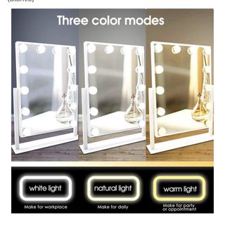 Espejo Maquillaje con Luces LED