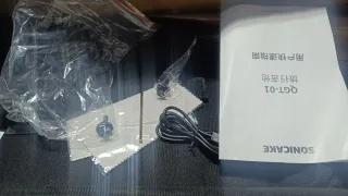 SONICAKE Guitarra Acústica-Eléctrica Portátil