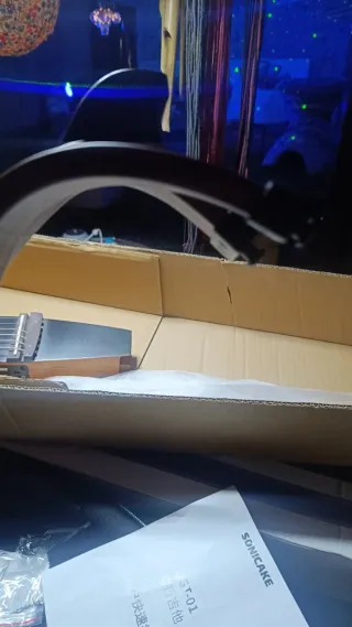 SONICAKE Guitarra Acústica-Eléctrica Portátil