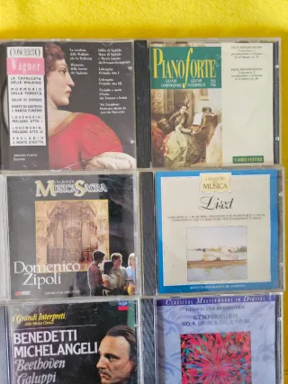 CD Musica Classica - Liszt, Mozart, Brahms