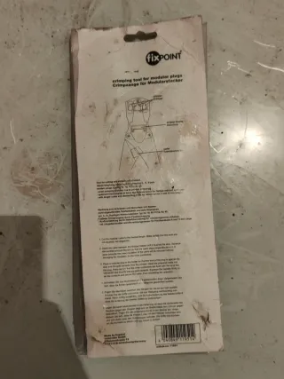 Crimpadora para conectores modulares