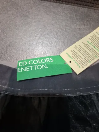 Pantalón campana terciopelo con brillos negro