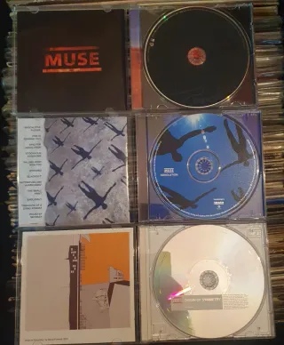 Muse - CDs Black Holes & Revelations, Absolution,