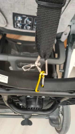 Patinete para silla de paseo con asiento