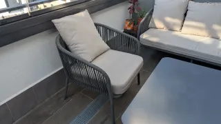 Set de jardín 2 sillones y sofá