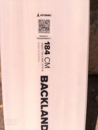 Esquís Atomic Backland 109 Nuevos