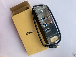 Hub USB 3.0 a Ethernet 1000Mbps 4 en 1. Nuevo