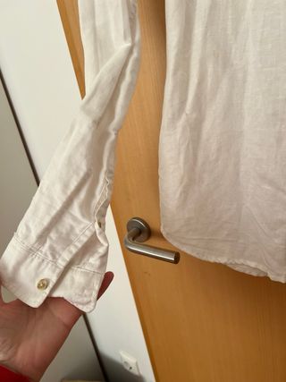 Camisa blanca Pull&Bear