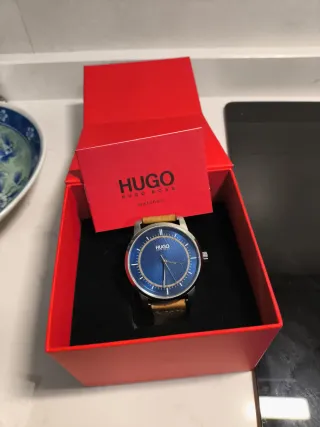 Reloj Hugo Boss Reveal Hombre Azul/Marrón