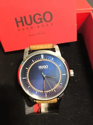 Reloj Hugo Boss Reveal Hombre Azul/Marrón